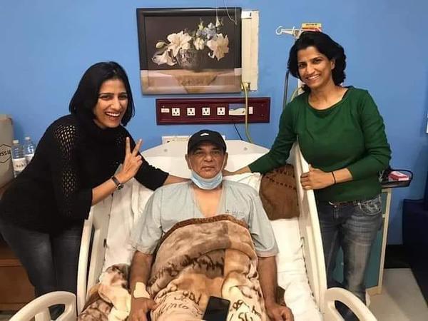 sushant singh rajput father হাসপাতালে চিকিৎসারত সুশান্ত সিং রাজপুতের বাবা কেকে সিং।