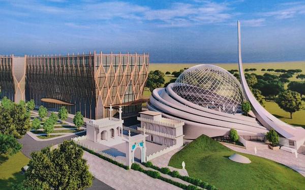 ayodhya mosque design প্রস্তাবিত মসজিদের প্রকাশ করা সেই নকশা।