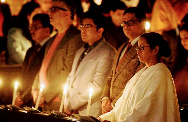 CM Mamata Banerjee at Christmas Festival বড়দিনে উৎসবে মুখ্যমন্ত্রী