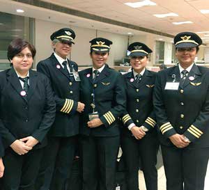 Air India lady pilots 
