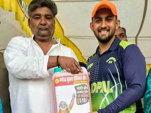 Cricketr wins 5 litre petrol 1