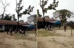 sitalkichu firing viral video শীতলকুচির সেই ভিডিওর কিছু দৃশ্য