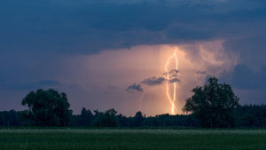 yash tree field cyclone lightning rain