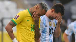 Neymar Messi Brazil vs Argentina 