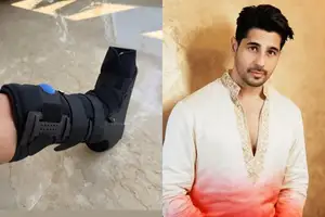 Siddharth leg injury 1 