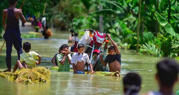 assam flood July 2020