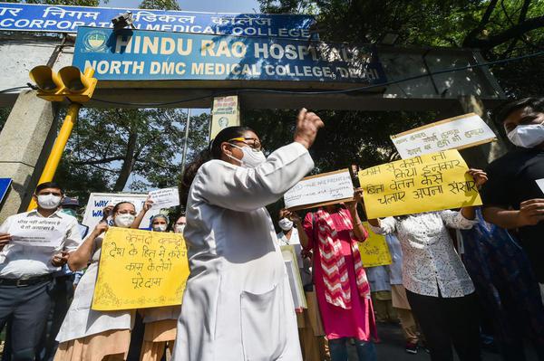 Hindu Rao protest covid-19