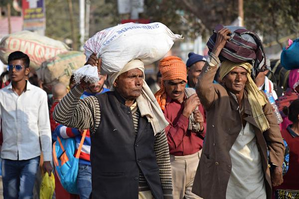 Lockdown migrant workers 