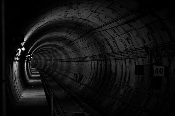 Underground tunnel metro